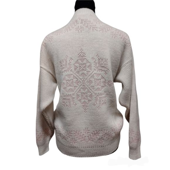 Thackery vintage sweater with snowflake pattern - Picture 2 of 10